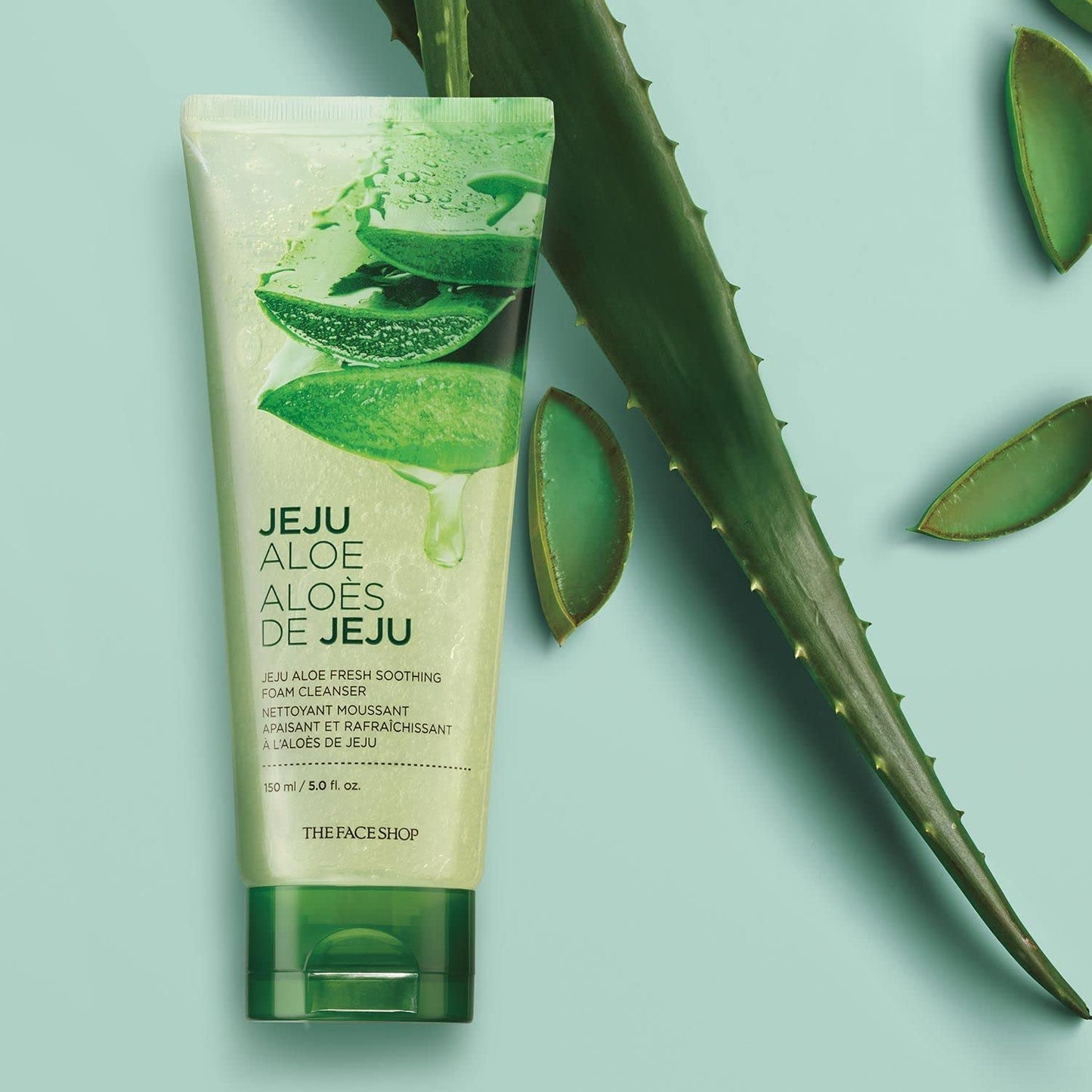 [THEFACESHOP] Jeju Aloe - Nettoyant - 150mL - Miragesa