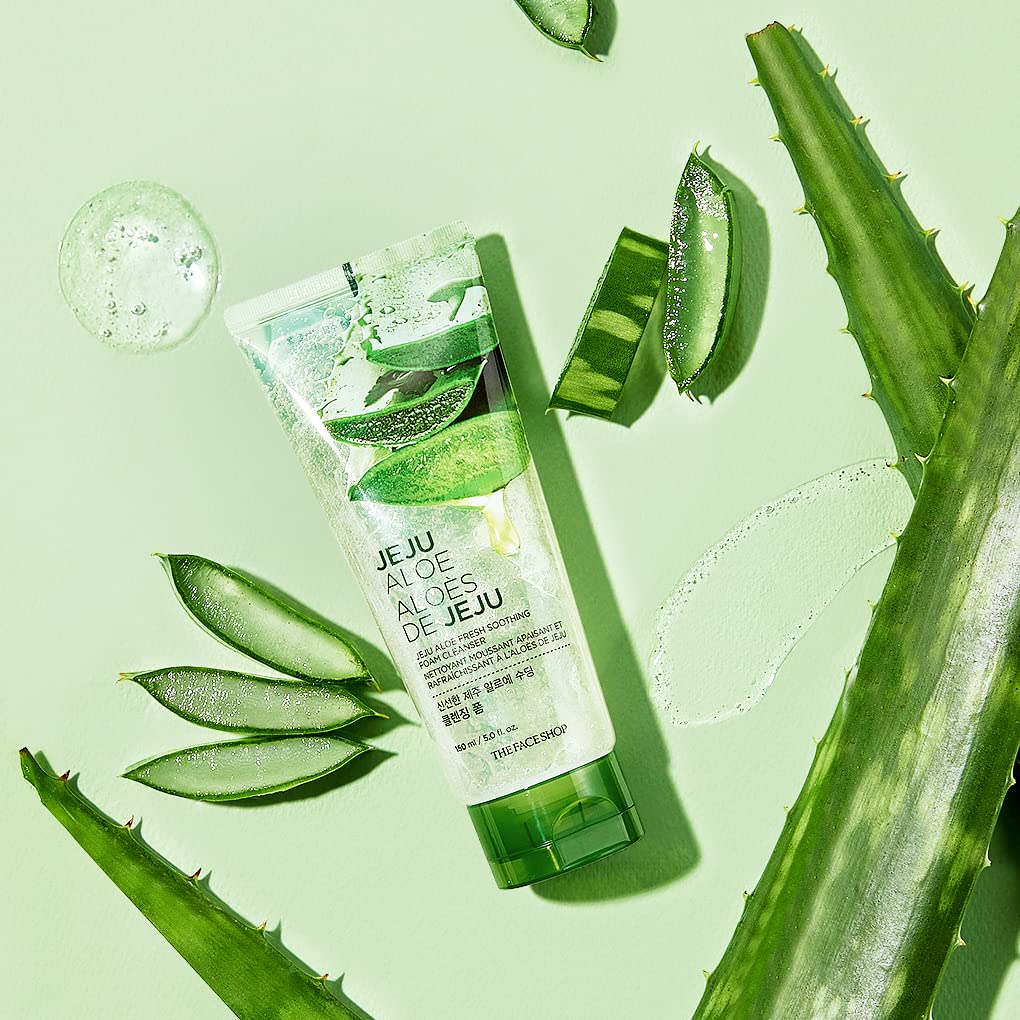 [THEFACESHOP] Jeju Aloe - Nettoyant - 150mL - Miragesa