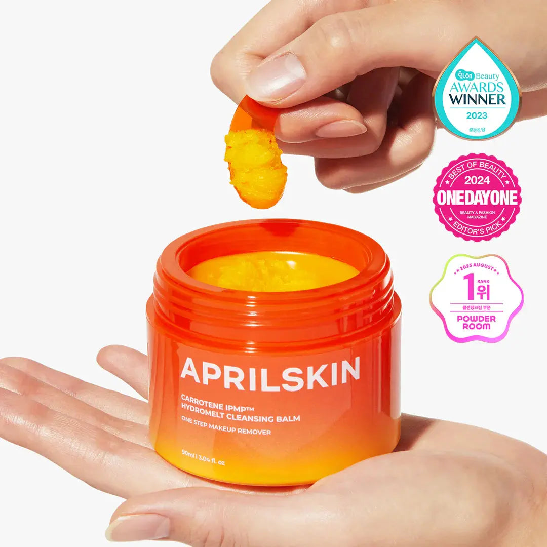 [APRILSKIN] Carrotene IPMP Hydramelt Cleansing Balm - Baume Nettoyant Démaquillant - 90mL Miragesa