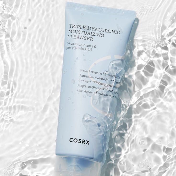 [COSRX] Hydrium Triple Hyaluronic Moisturizing Cleanser - Nettoyant - 150mL - Miragesa