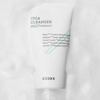 [COSRX] Pure Fit Cica Creamy Foam Cleanser - Mousse nettoyante - 75g - Miragesa