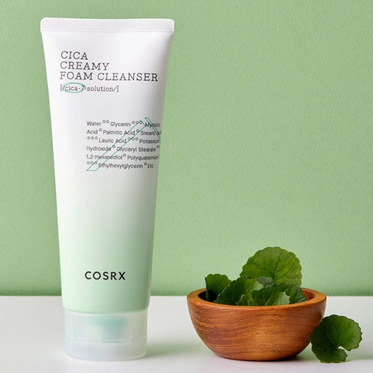 [COSRX] Pure Fit Cica Creamy Foam Cleanser - Mousse nettoyante - 75g - Miragesa