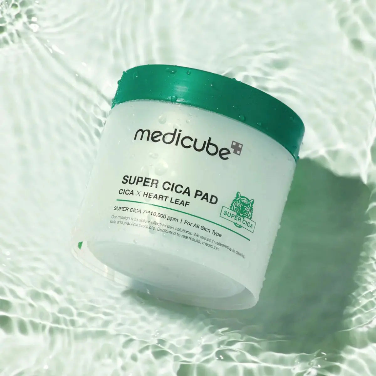 [MEDICUBE] Super Cica Pad - Disques exfoliants - 70 pads Miragesa