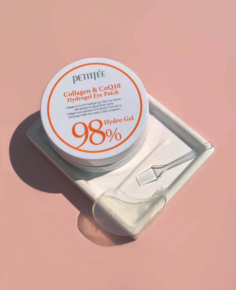 [PETITFEE] Collagen & CoQ10 Hydrogel Eye Patch - Patchs hydrogel pour les yeux - Miragesa