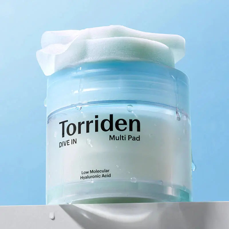 Torriden - DIVE-IN Low Molecule Hyaluronic Acid Multi Pad - Toner pad - 80pads Miragesa