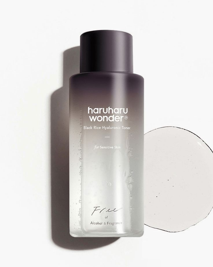 [HARUHARU WONDER]  Black Rice Hyaluronic Toner Fragrance Free - Tonique sans alcool et sans parfum - 150mL - Miragesa