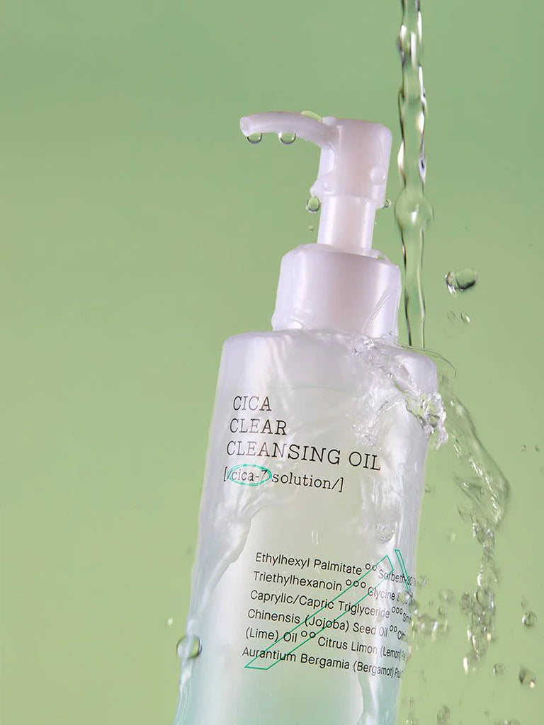 [COSRX] Pure Fit Cica Clear Cleansing Oil - Nettoyant et Démaquillant - 200mL - Miragesa