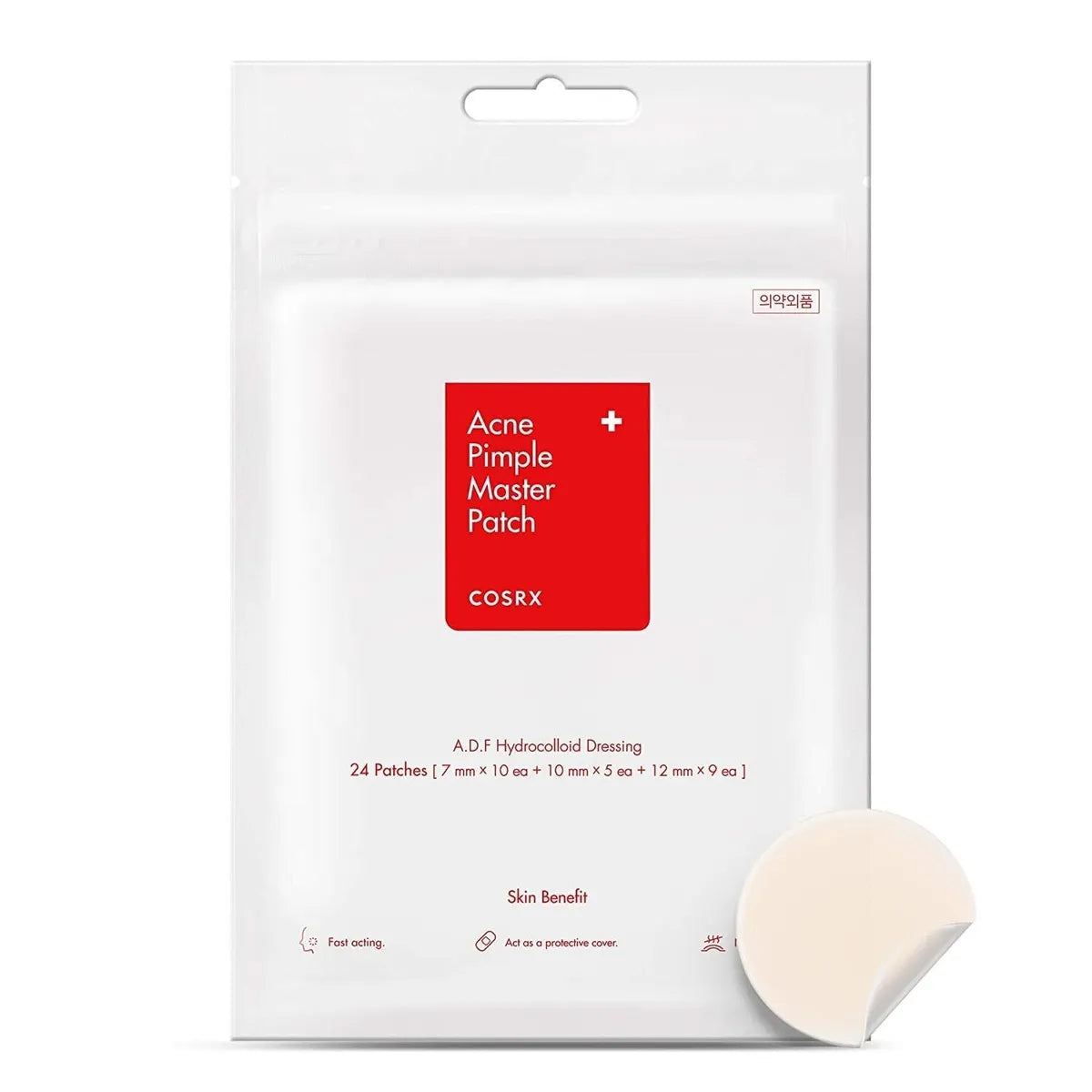 [COSRX] Patch Acne Pimple Master - 1 paquet (24 pièces) - Miragesa